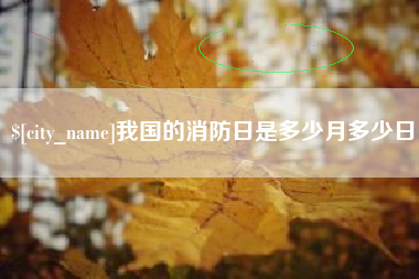 长葛我国的消防日是多少月多少日