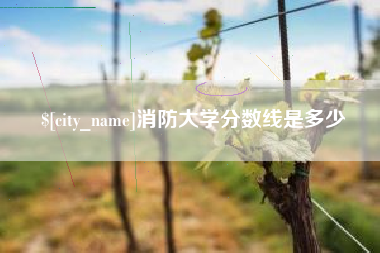 长葛消防大学分数线是多少