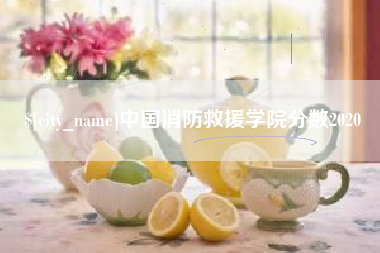 长葛中国消防救援学院分数2020