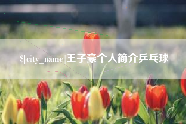 长葛王子豪个人简介乒乓球