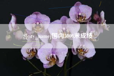 长葛国内5000米成绩