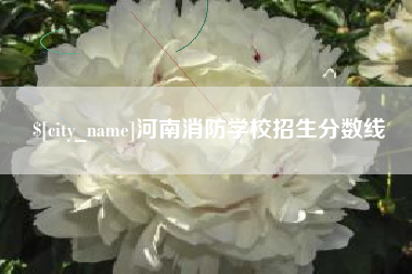 长葛河南消防学校招生分数线