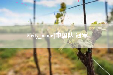 长葛中国队 冠军