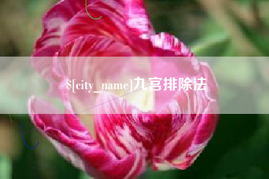 长葛九宫排除法