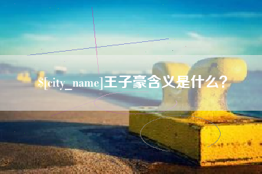 长葛王子豪含义是什么？