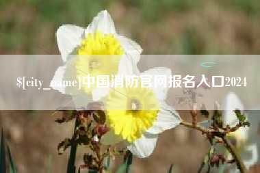 长葛中国消防官网报名入口2024