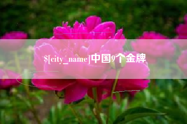 长葛中国9个金牌