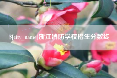 长葛浙江消防学校招生分数线