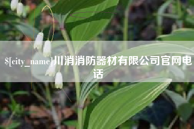 长葛川消消防器材有限公司官网电话