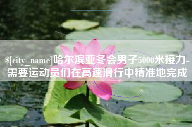 长葛哈尔滨亚冬会男子5000米接力-需要运动员们在高速滑行中精准地完成