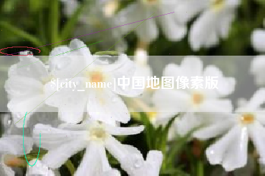 长葛中国地图像素版