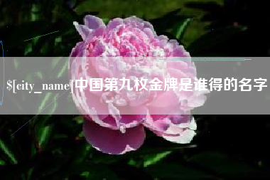 长葛中国第九枚金牌是谁得的名字