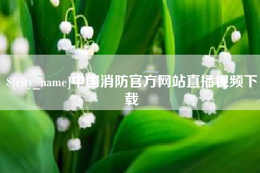 长葛中国消防官方网站直播视频下载