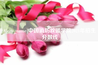 长葛中国消防救援学院2021年招生分数线