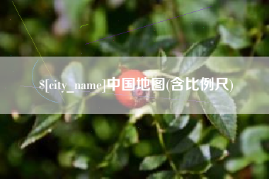 长葛中国地图(含比例尺)